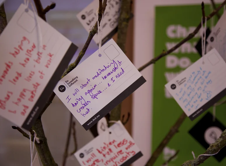 Do Something Different tree Image source: Meaning conference 2014