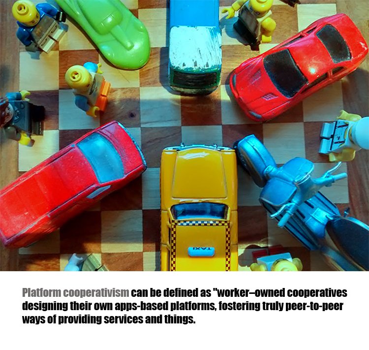 Platform cooperativism. Image source by Maria Fonseca