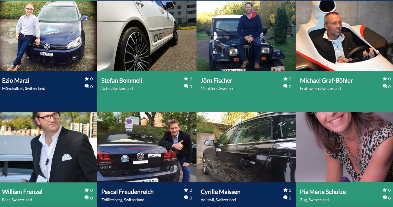 Screenshot of website climatepilot.com