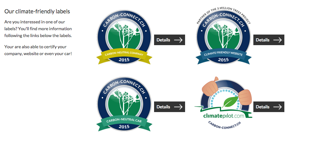 climate friendly labels