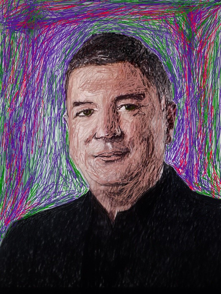 drawing Kostas Peric by Dinis Guarda
