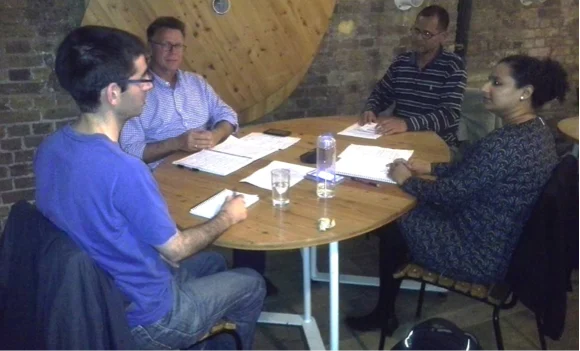 Coaching circle at Impact Hub Kings Cross