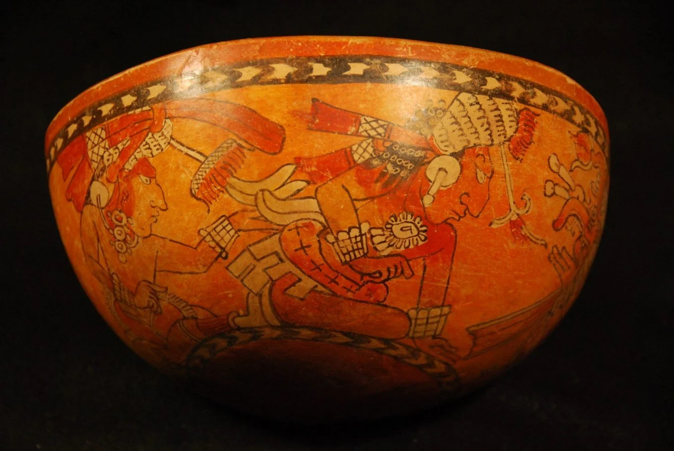 A Mayan archaeological artifact