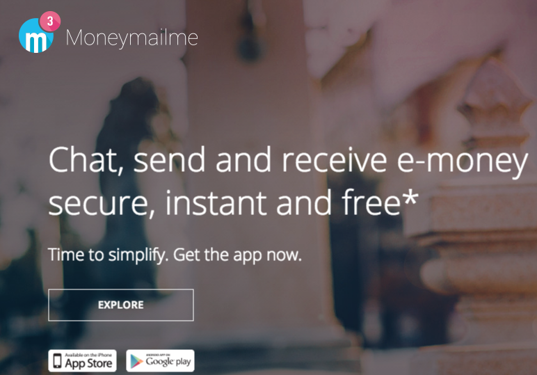 Moneymailme Chat, send and receive e-money secure, instant and free