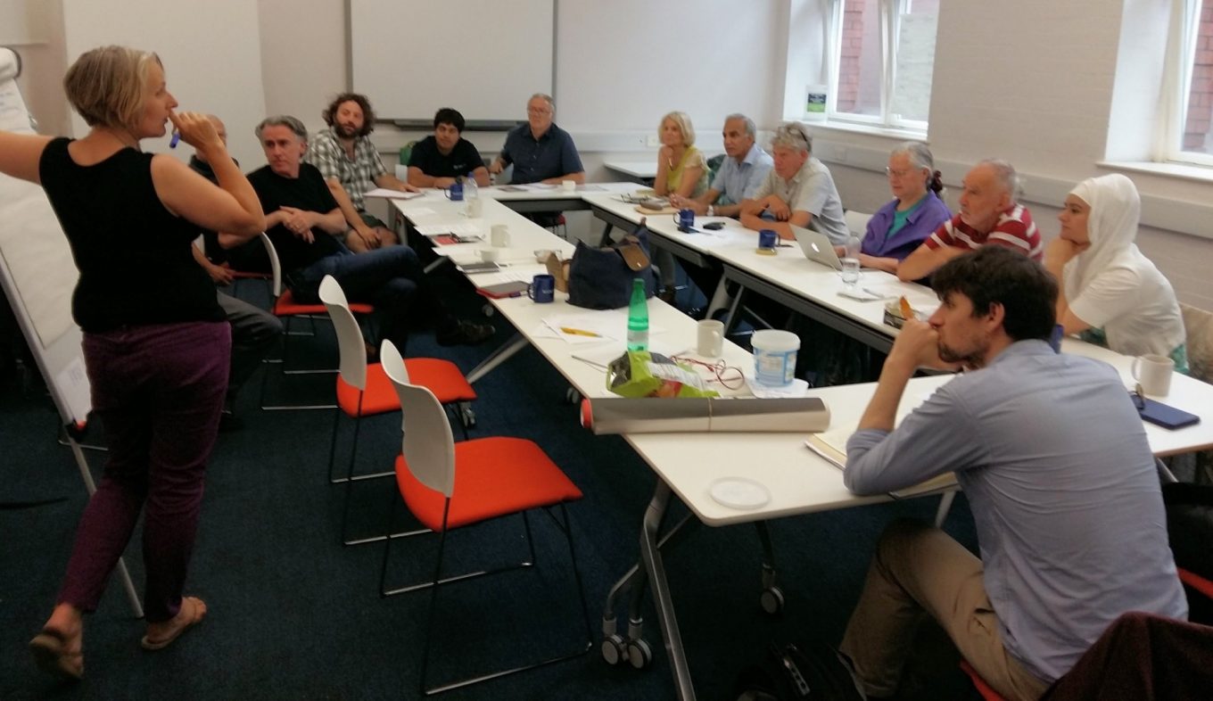 An Assemblies for Democracy meeting. Image by Andy Paice