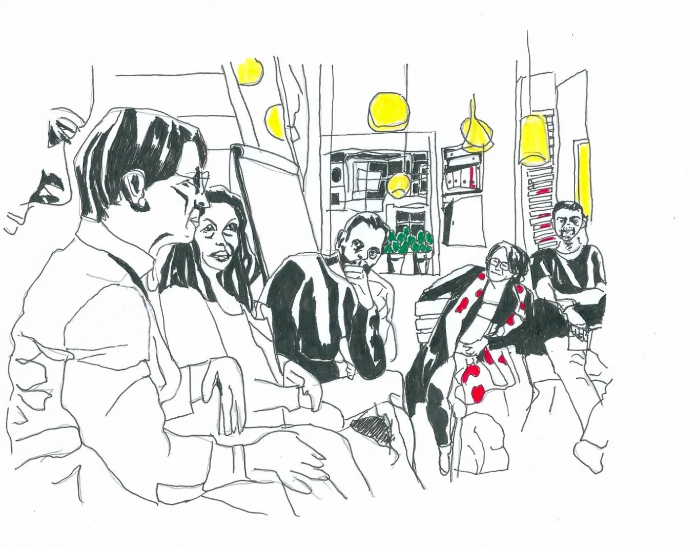 Drawing by Maria Fonseca