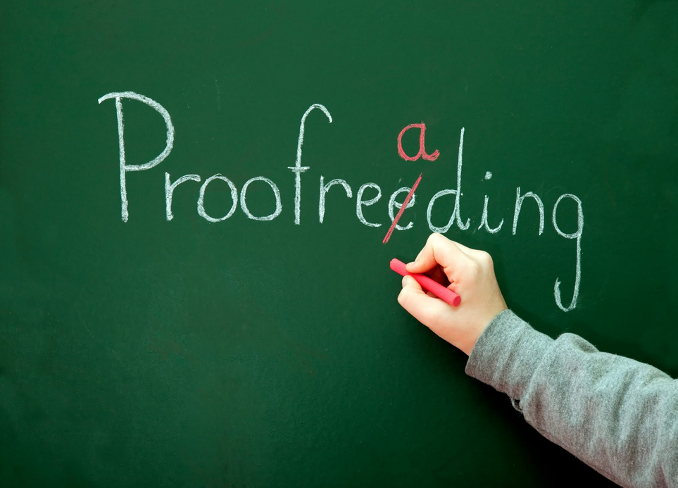 How to do proofreading