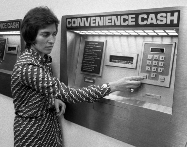 First atm. ATM 1967. Банкомат. ATM 80-Х годов.