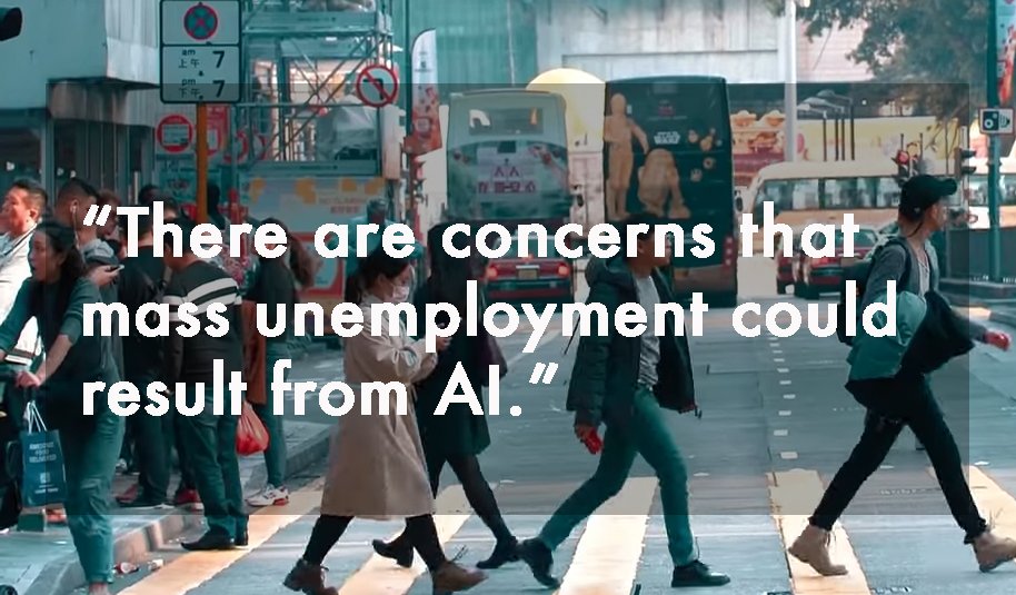 Concerns of mass unemployment AI Intelligenthq