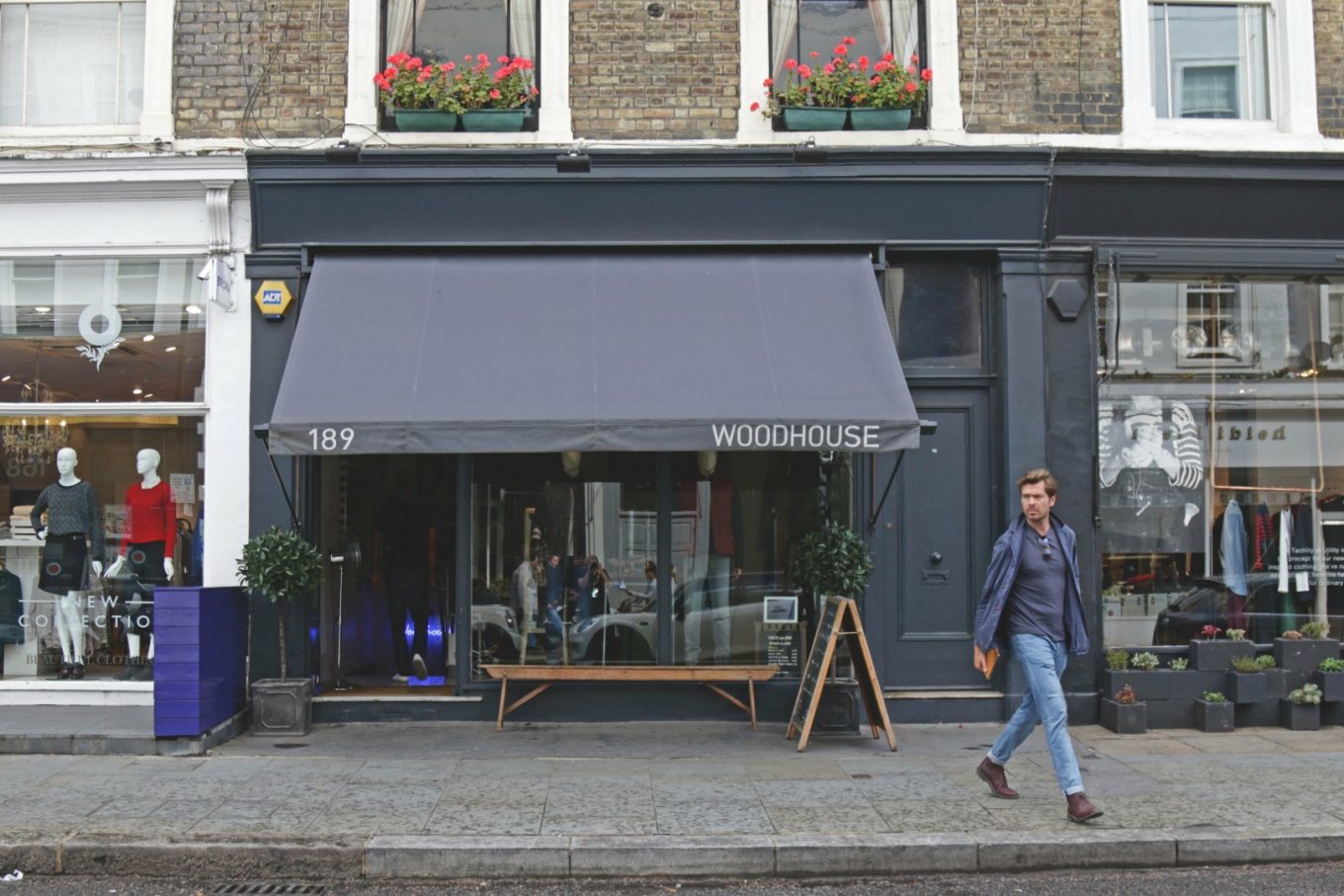 Woodhouse Clothing Shop at Notting Hill, London