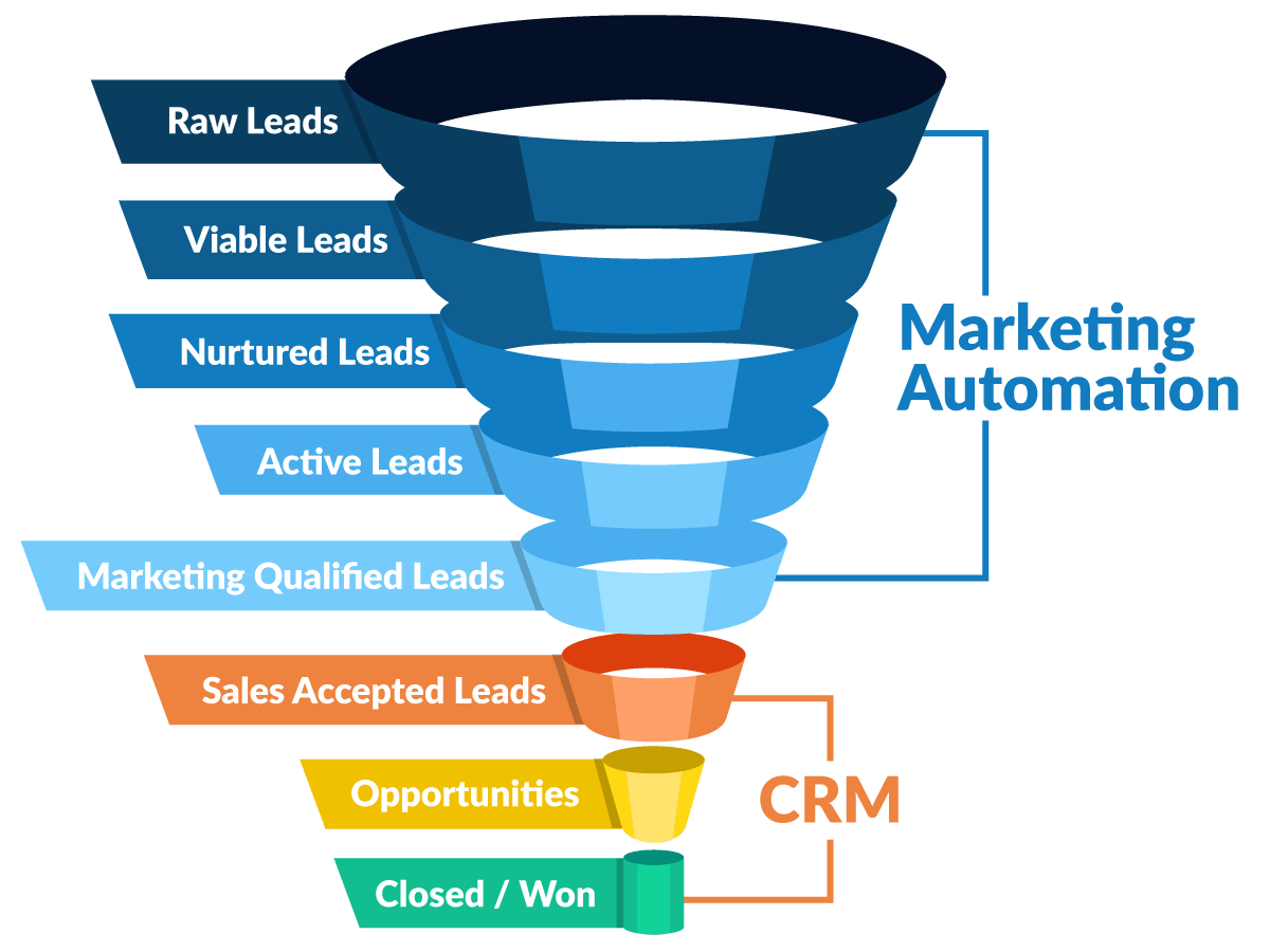 Crm automation marketing management customer relationship between systems sales digital vs difference business differences key strategies solutions intelligenthq strategy productive Crm and marketing automation platforms