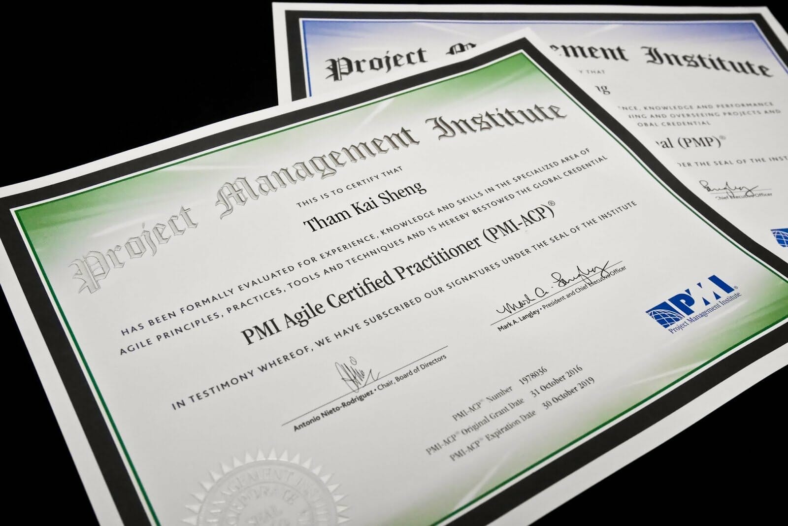 PMI-ACP certification