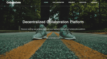 Collabogate, a decentralized collaboration platform