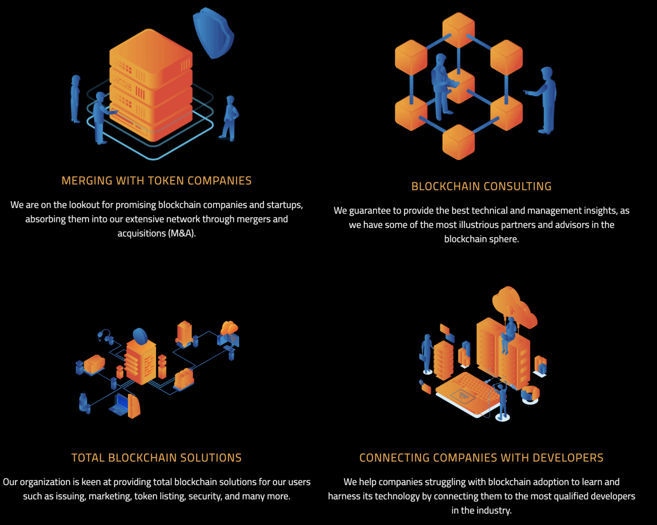 TNC IT Group is a blockchain company that aims to unite the cryptocurrency world