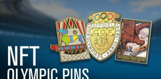 olympic pins, olympic nft