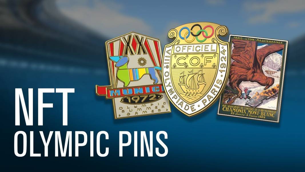 olympic pins, olympic nft
