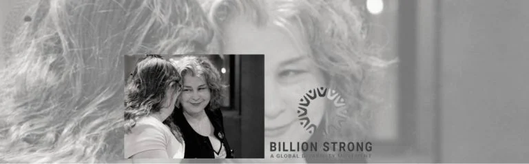 Billion Strong, crowfunding, disability support LaMondre Pough, Debra Ruh, Global support, people with disabilities, donation
