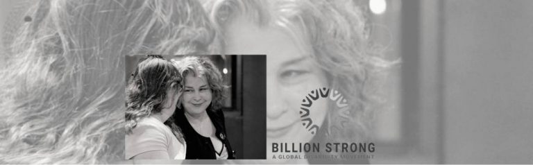 Billion Strong, crowfunding, disability support LaMondre Pough, Debra Ruh, Global support, people with disabilities, donation