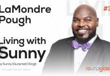 LaMondre Pough At Living With Sunny