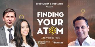 Finding Your Atom, Amrita Sen, Music For, Podcast, Dinis Guarda, Steven Husak, India, Bollywood, Mindfulness