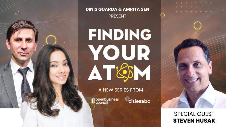 Finding Your Atom, Amrita Sen, Music For, Podcast, Dinis Guarda, Steven Husak, India, Bollywood, Mindfulness