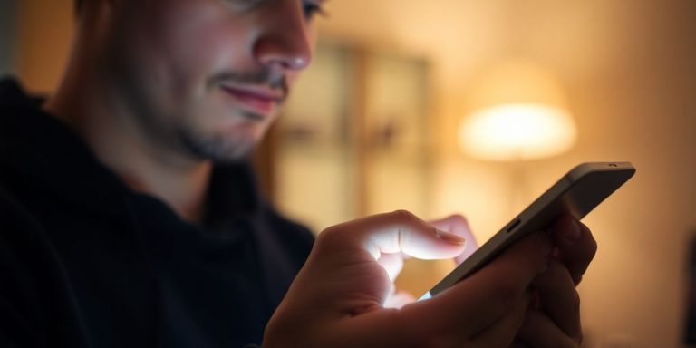 Person using a tablet, brain glowing.