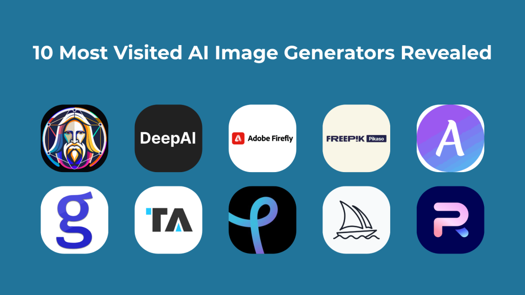 10 Most Visited AI Image Generators