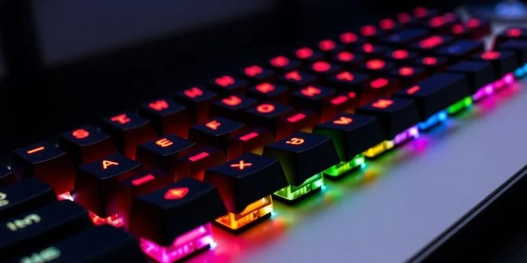Close-up of Cherry's new keyboard switches at Computex.