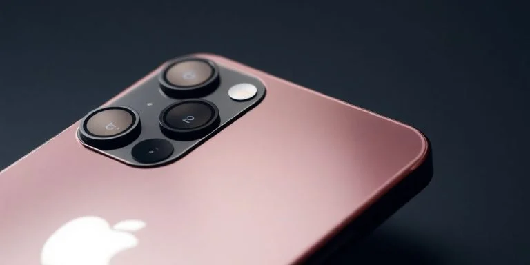 Latest iPhone model with sleek design and vibrant display.