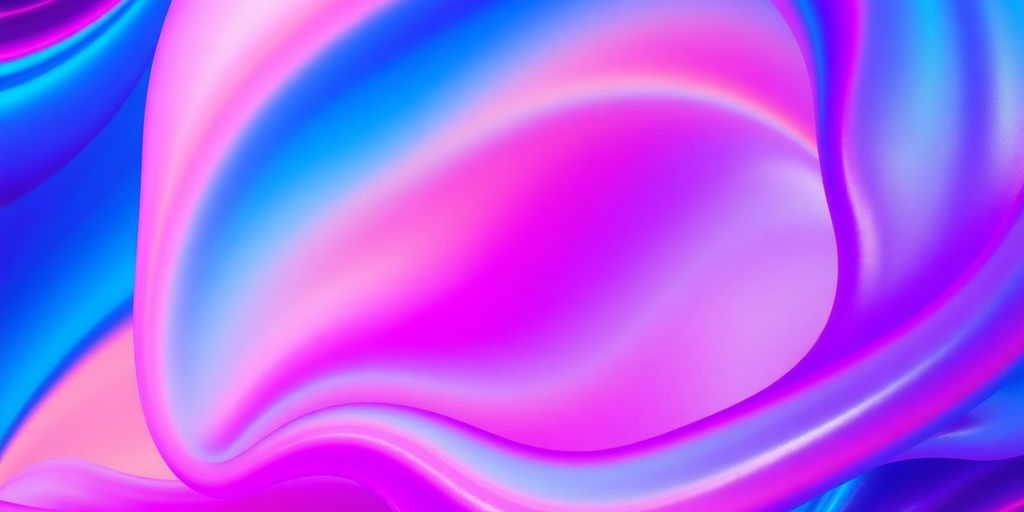 A sleek, futuristic, colorful, abstract AI generated logo.