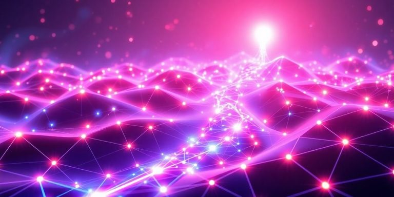 Blockchain technology powering financial growth.