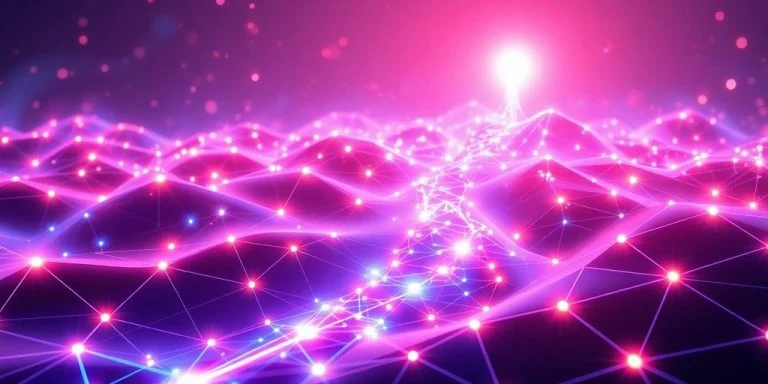 Blockchain technology powering financial growth.