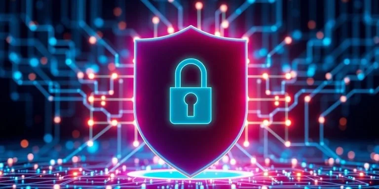 Blockchain network securing digital data.