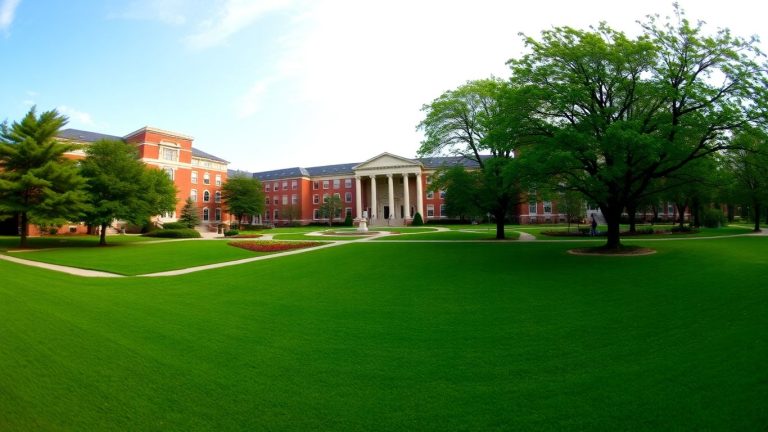 Rose-Hulman Institute of Technology campus buildings and grounds.