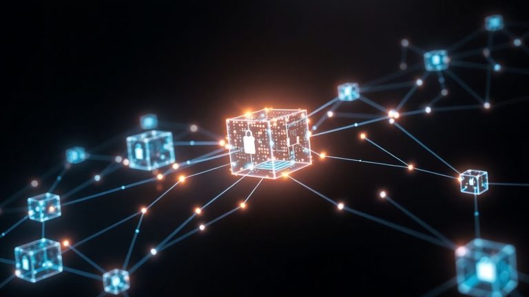 Interconnected digital blocks forming a network