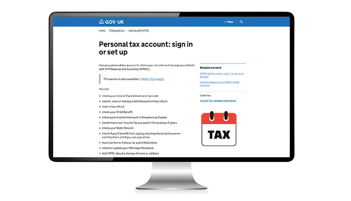 Personal Tax Account