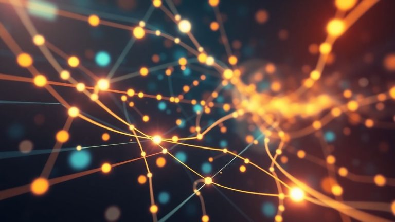 Digital age technology trends abstract image