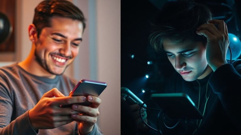 Technology's positive and negative effects on society.