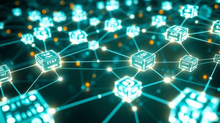 Blockchain network visualization