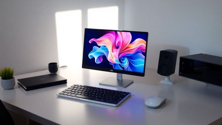 AI text generator on a laptop screen