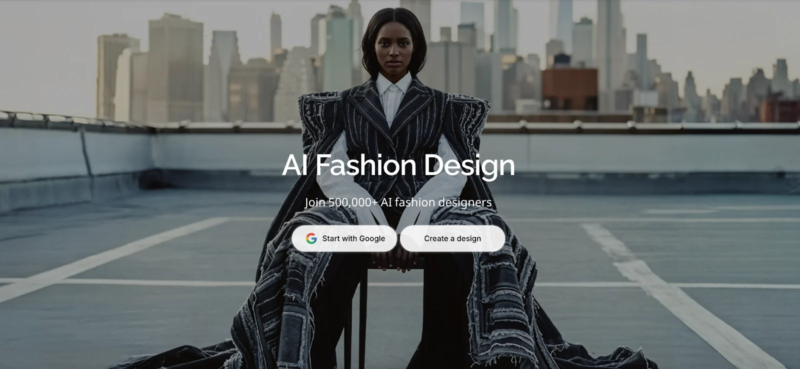Home page of The New Black AI
