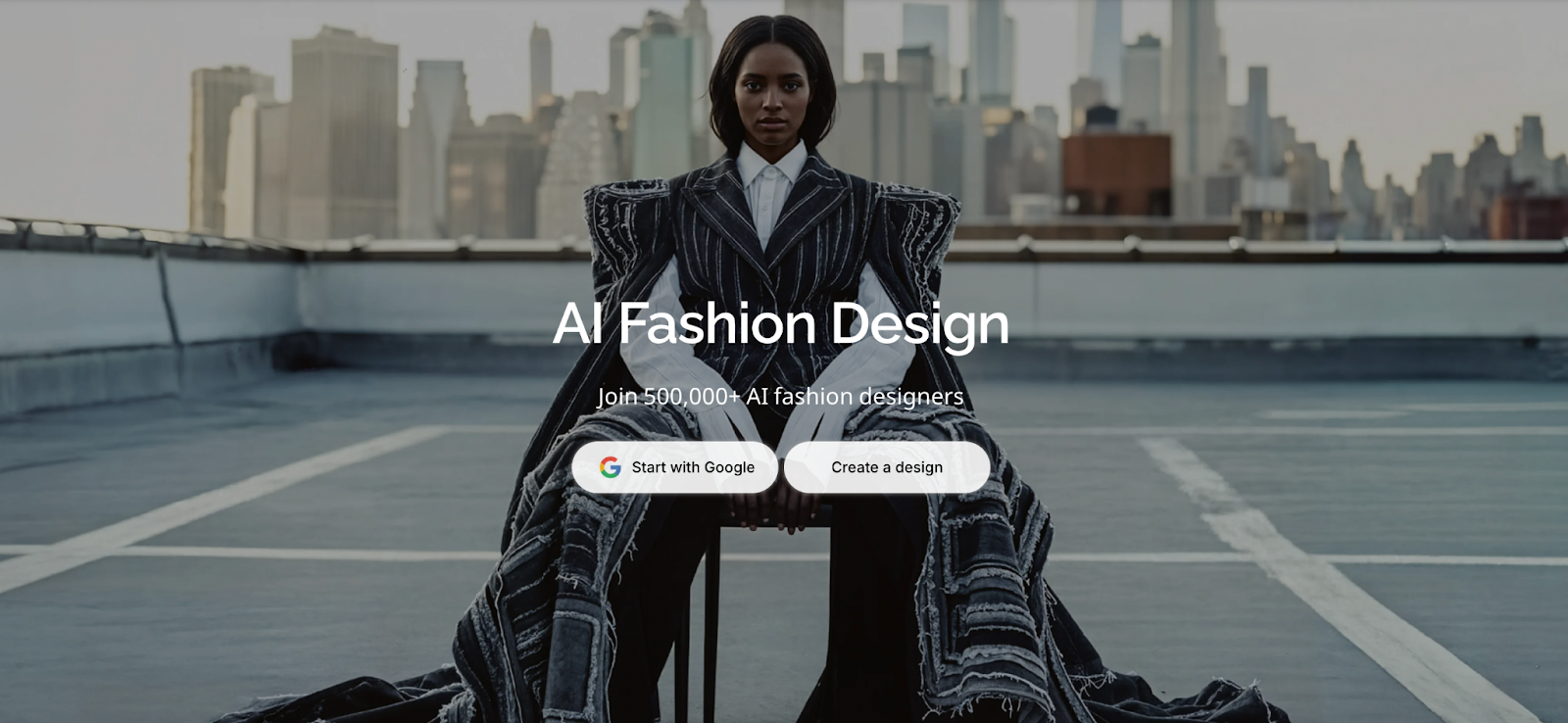 Home page of The New Black AI