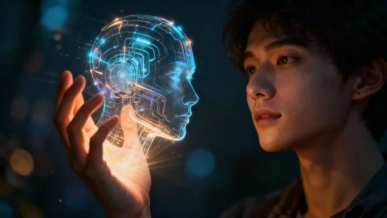 AI answering questions instantly