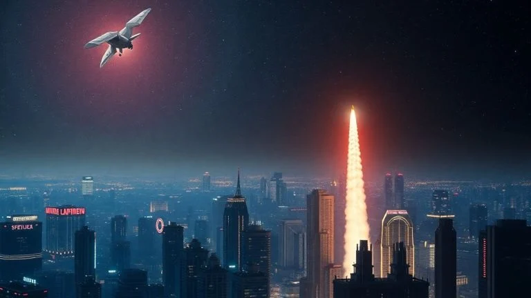 AI circuits, missile launch, space defense, Japan