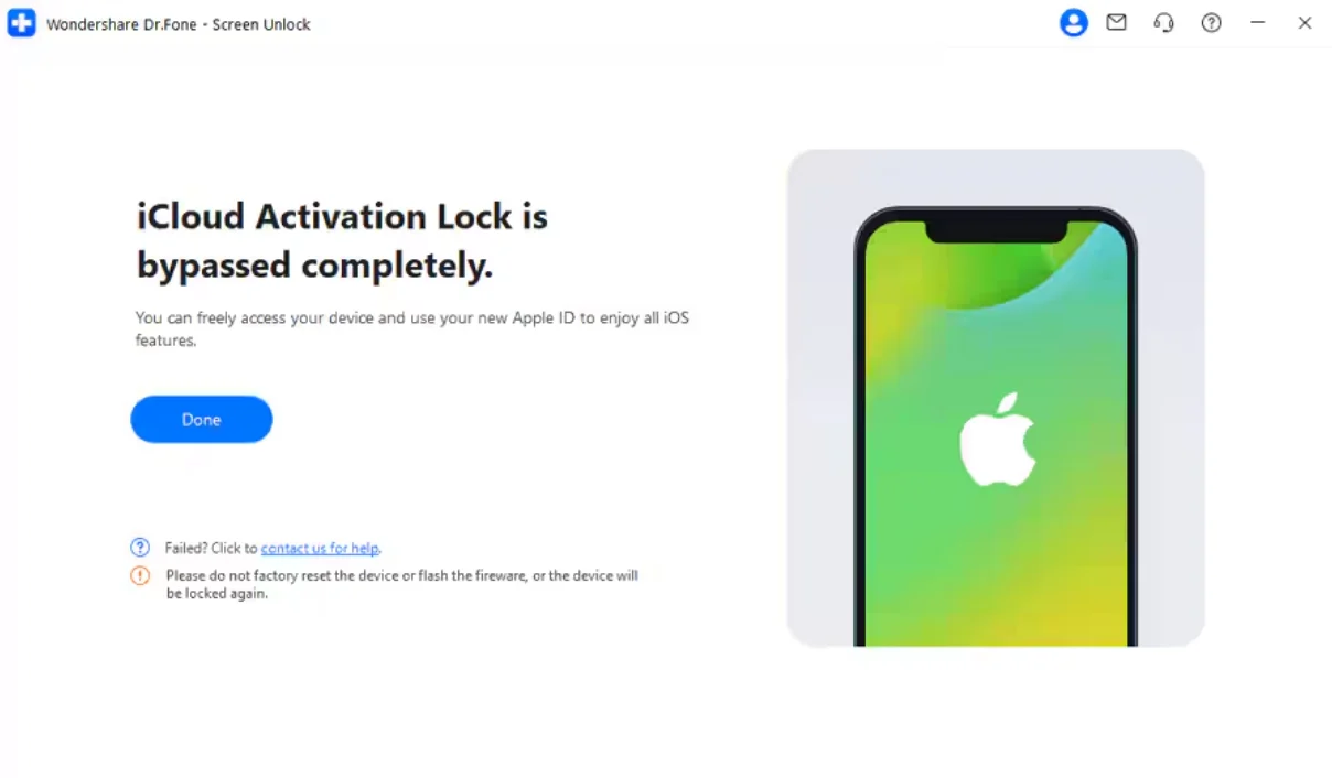 bypass icloud activation via drfone