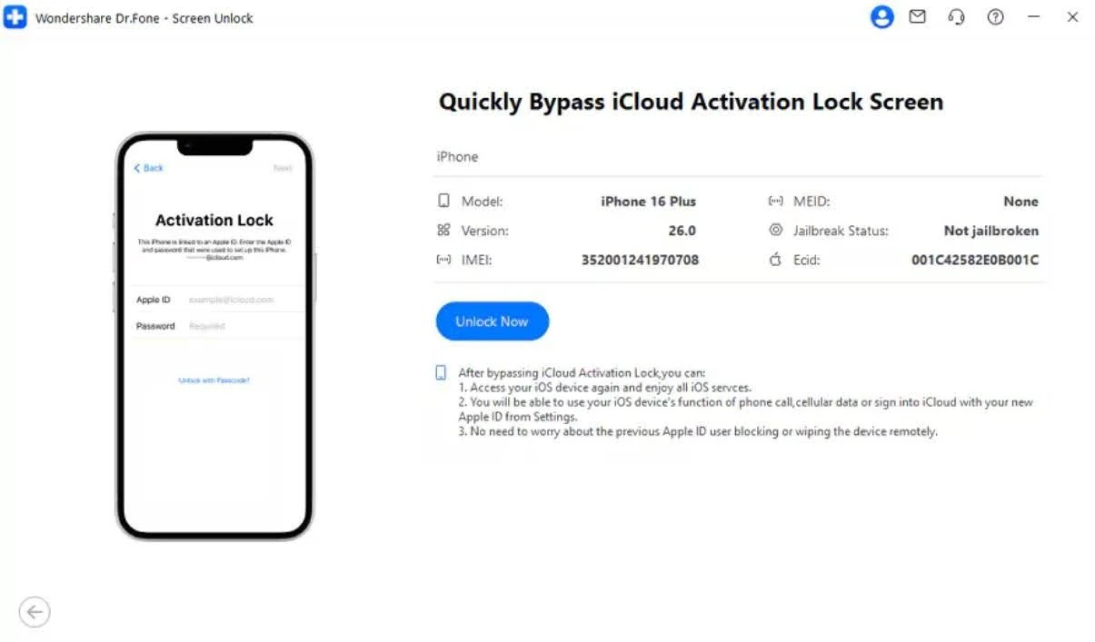 prepare your iphone to unlock