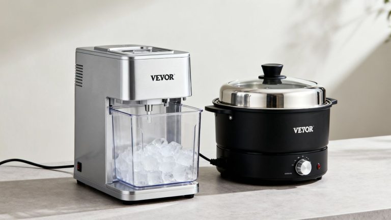 VEVOR ice crusher and steamer appliances