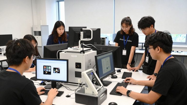 Students working on innovative projects at RIT.