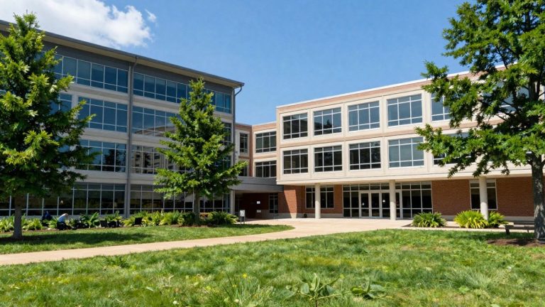 University of Missouri Science and Technology campus buildings and greenery.