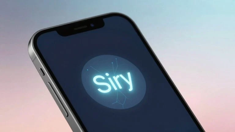 iPhone with Siri and Google AI integration